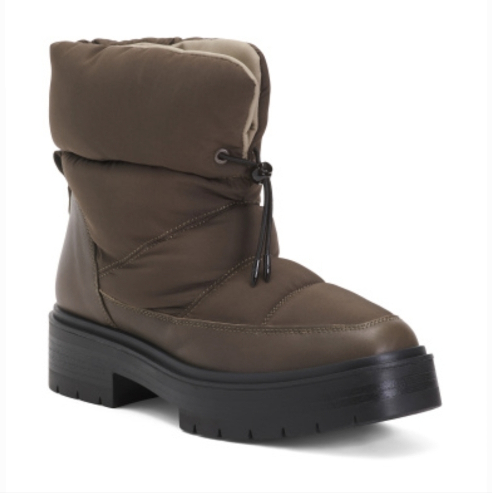 🤎Sam Edelman Lakyn Nylon Snow Brown Boots